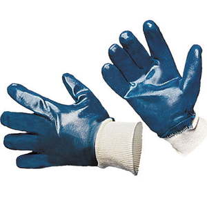 Перчатки нитриловые с полным покрытием "Стандарт" манжет резинка (р.6 (XS))